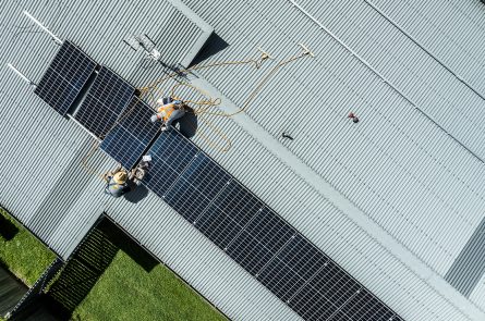 Solar Power Whitsundays on roof