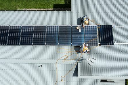 Solar Panel Roof Install